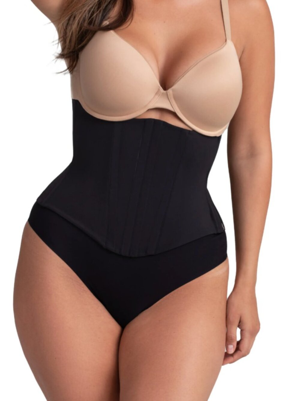 HoneyLove Waist Hero Cincher Waist Definition Women's 2X Black SPWC00003